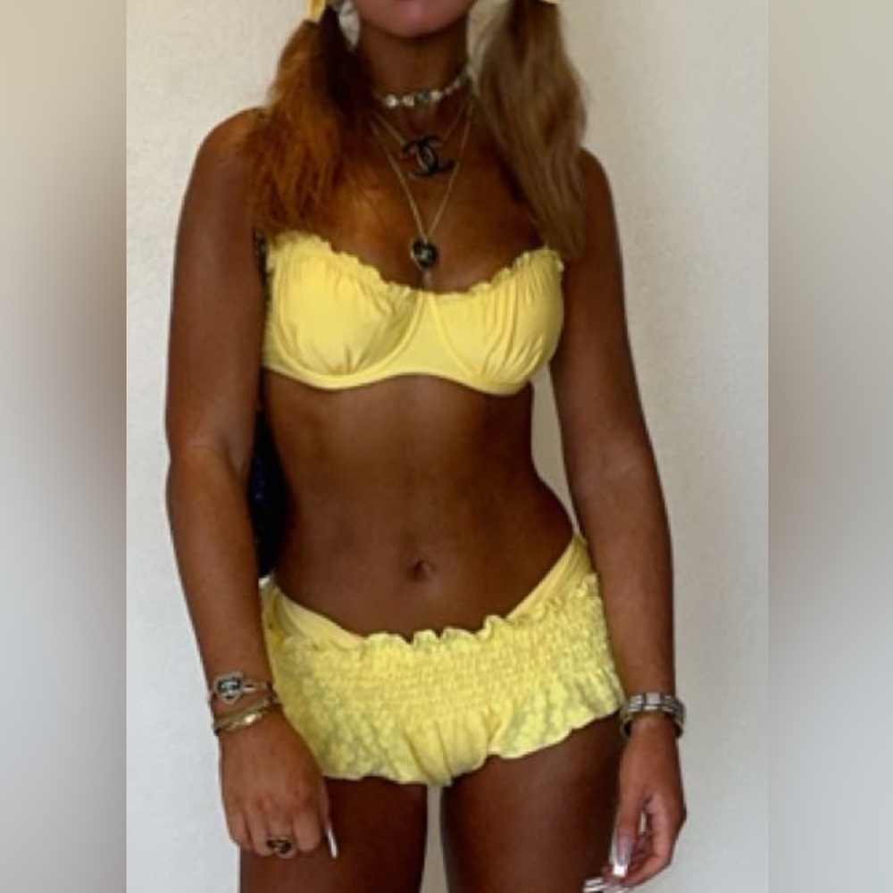 Yellow Bikini Set - image 4